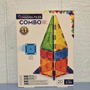 Combo Set - Multicolor Magnatiles New